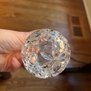 Authentic waterford crystal christmas ornament